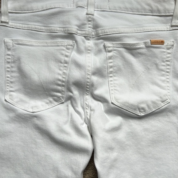 Joe’s The Markie Hennie Mid rise skinny crop jeans White 26 NWOT - Picture 8 of 16